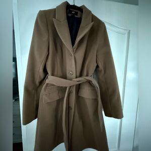 H&M Classic Brown Trench Coat